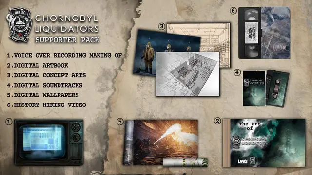 Alt view image 3 of 10 - Chornobyl Liquidators + Chornobyl Liquidators - Supporter Pack Bundle - PC [Steam Online Game Code]