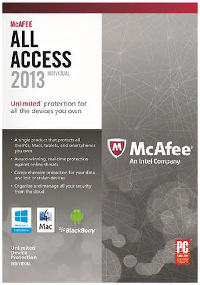 Main image of McAfee All Access 2013 - Individual