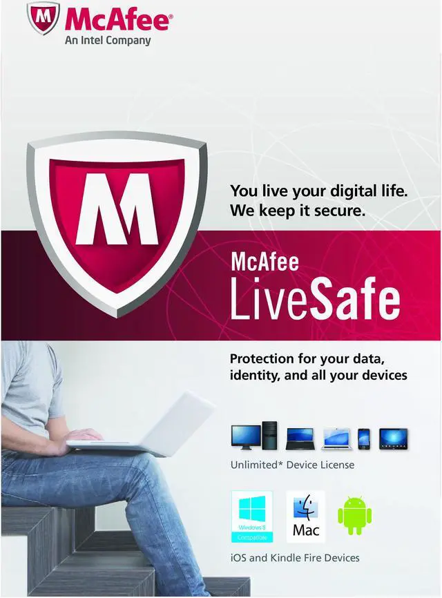 Main image of McAfee LiveSafe Unlimited Device (Retail) - 1 Year
