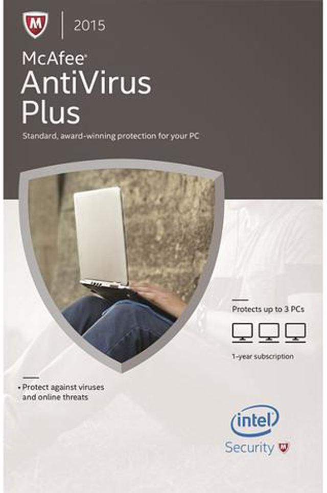 Main image of McAfee AntiVirus Plus 2015 - 3 PCs