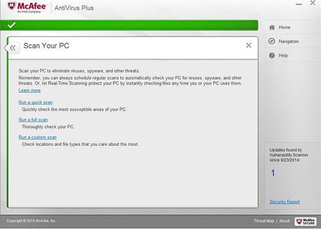 Alt view image 5 of 5 - McAfee AntiVirus Plus 2015 - 3 PCs