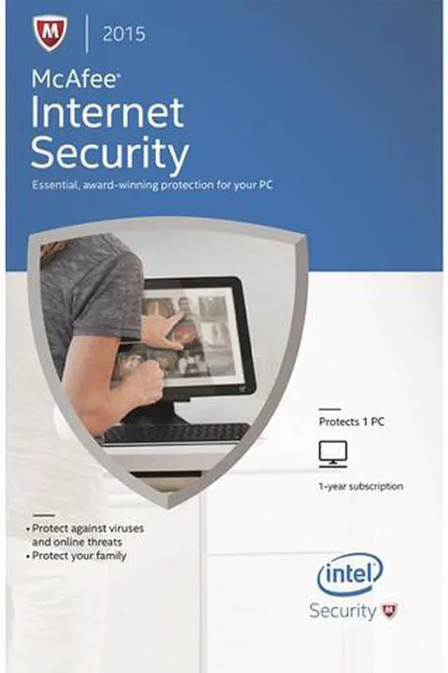 Main image of McAfee Internet Security 2015 - 1 PC