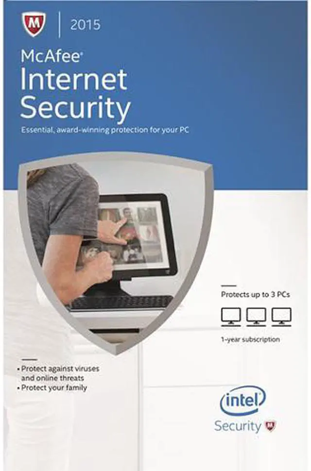 Main image of McAfee Internet Security 2015 - 3 PCs