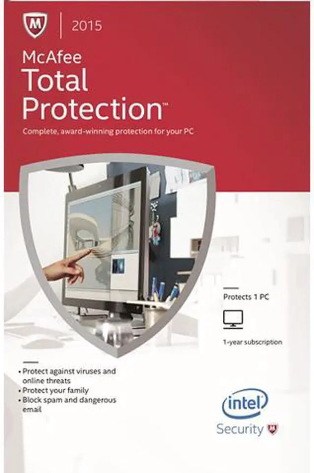 Main image of McAfee Total Protection 2015 - 1 PC