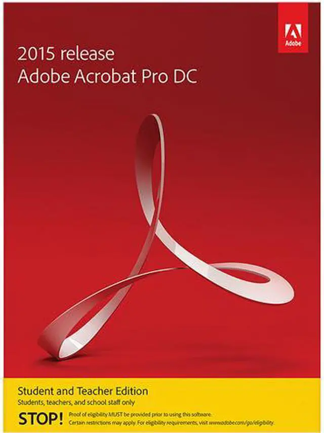 Main image of Adobe Acrobat Pro DC for Windows - Student & Teacher