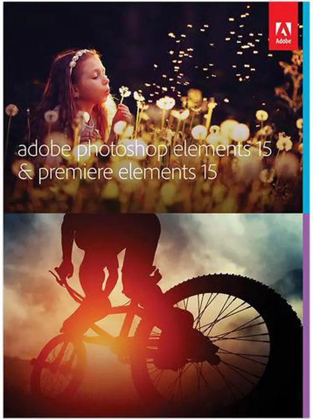 Main image of Adobe Photoshop Elements 15 & Premiere Elements 15 for Windows & Mac - Download
