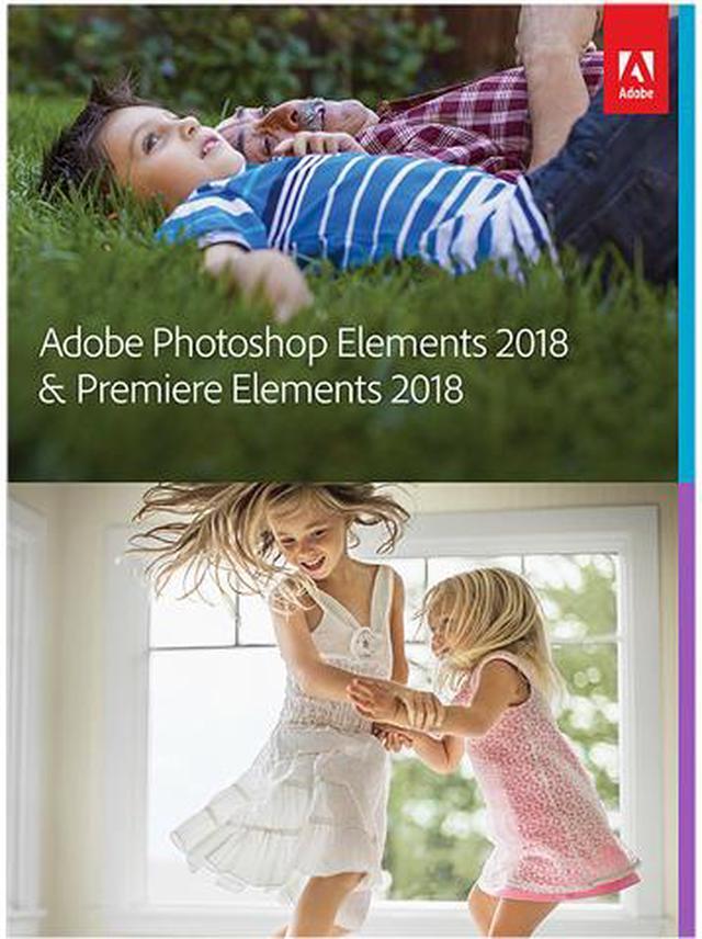 Main image of Adobe Photoshop Elements & Premiere Elements 2018 for Windows - Download