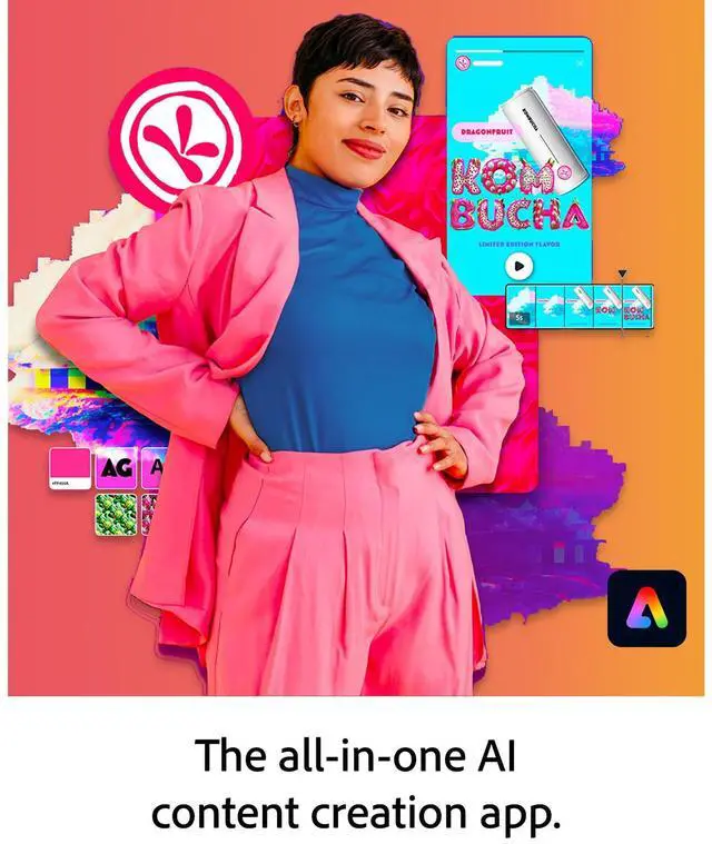 Alt view image 8 of 9 - Adobe Creative Cloud Pro | 20+ creative apps plus 100GB Storage | 12-Month Subscription | PC/Mac