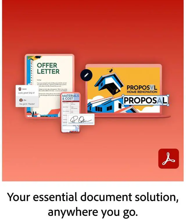 Alt view image 9 of 9 - Adobe Creative Cloud Pro | 20+ creative apps plus 100GB Storage | 12-Month Subscription | PC/Mac