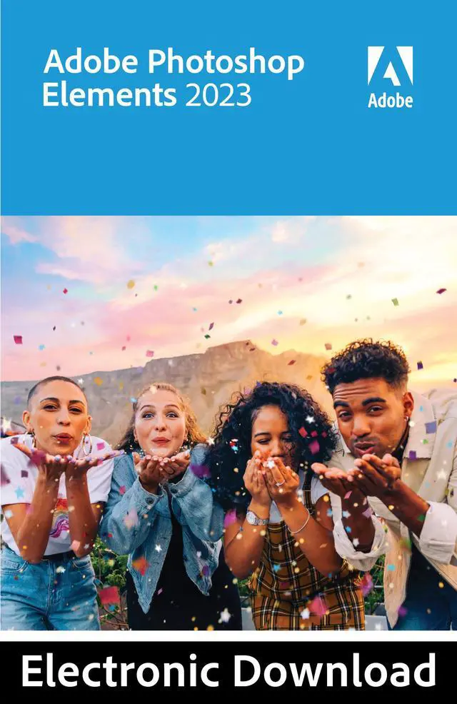 Main image of Adobe Photoshop Elements 2023 for Windows - Download