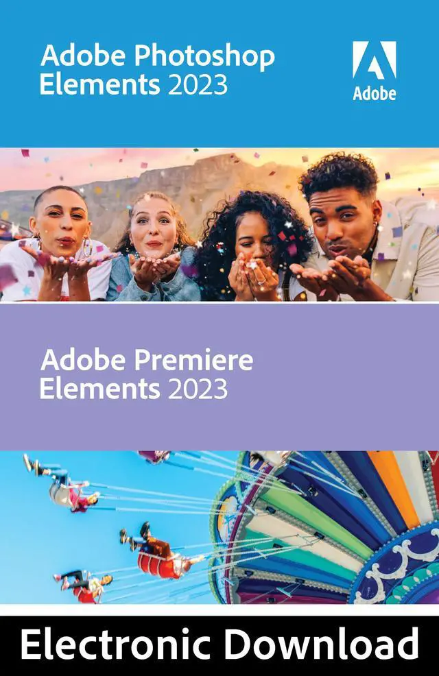 Main image of Adobe Photoshop Elements & Premiere Elements 2023 for Mac - Download