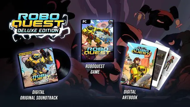 Alt view image 2 of 11 - Roboquest Deluxe Edition - PC [Steam Online Game Code]