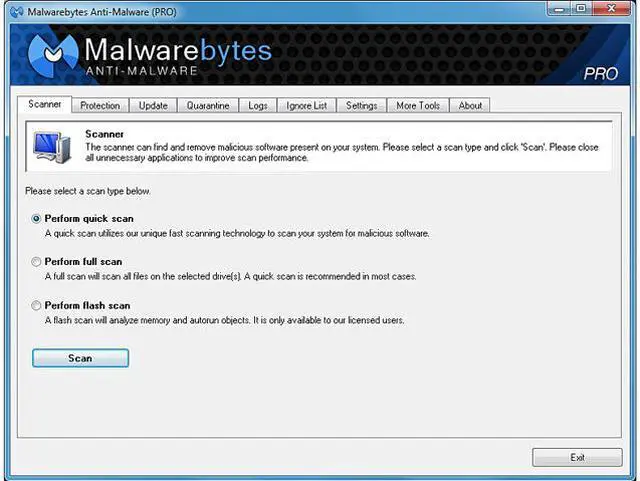Alt view image 5 of 12 - Malwarebytes Anti-Malware Pro Lifetime 1 PC - OEM