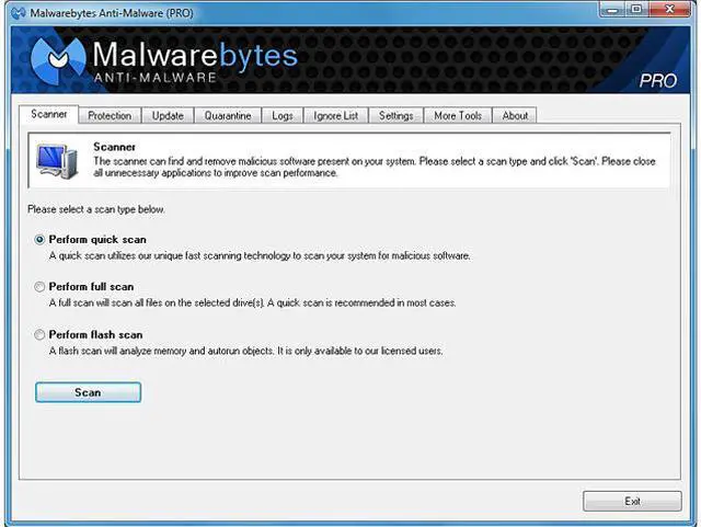 Alt view image 6 of 13 - Malwarebytes Anti-Malware Pro Lifetime - 1 PC