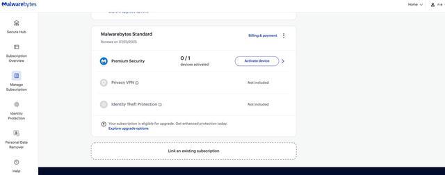 Alt view image 4 of 8 - Malwarebytes Premium Security - 3 Device / 1 Year - Download