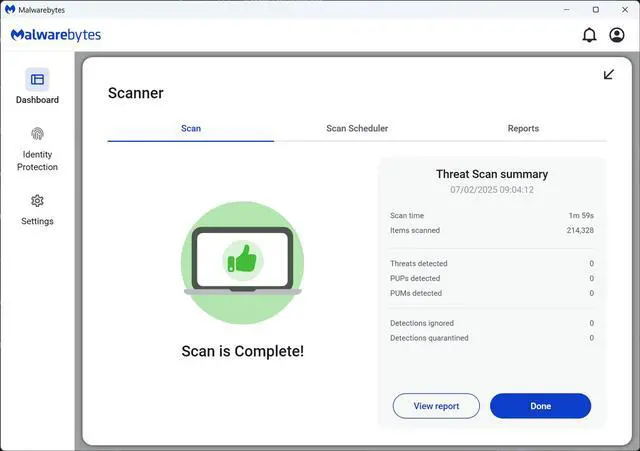 Alt view image 6 of 8 - Malwarebytes Premium + Privacy VPN (Plus subscription) - 4 Device / 1 Year - Download