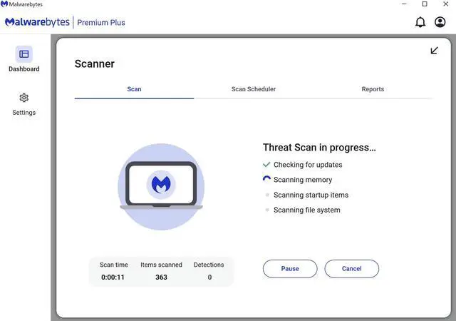 Alt view image 3 of 5 - Malwarebytes Premium + Privacy VPN Bundle Bilingual 2-Device 1-Year Subscription [Download]