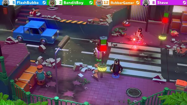 Alt view image 2 of 10 - Rubber Bandits - PC [Steam Online Game Code]