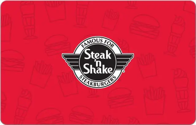 Main image of Steak 'n Shake $25 Gift Card (Email Delivery)