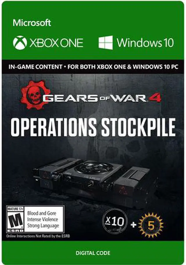 Main image of Gears of War 4: Operations Stockpile Xbox One / Windows 10 [Digital Code]