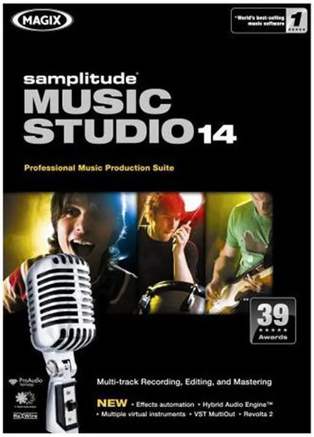 Main image of MAGIX Samplitude Music Studio 14