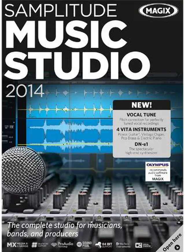Main image of MAGIX Samplitude Music Studio 2014 - Download