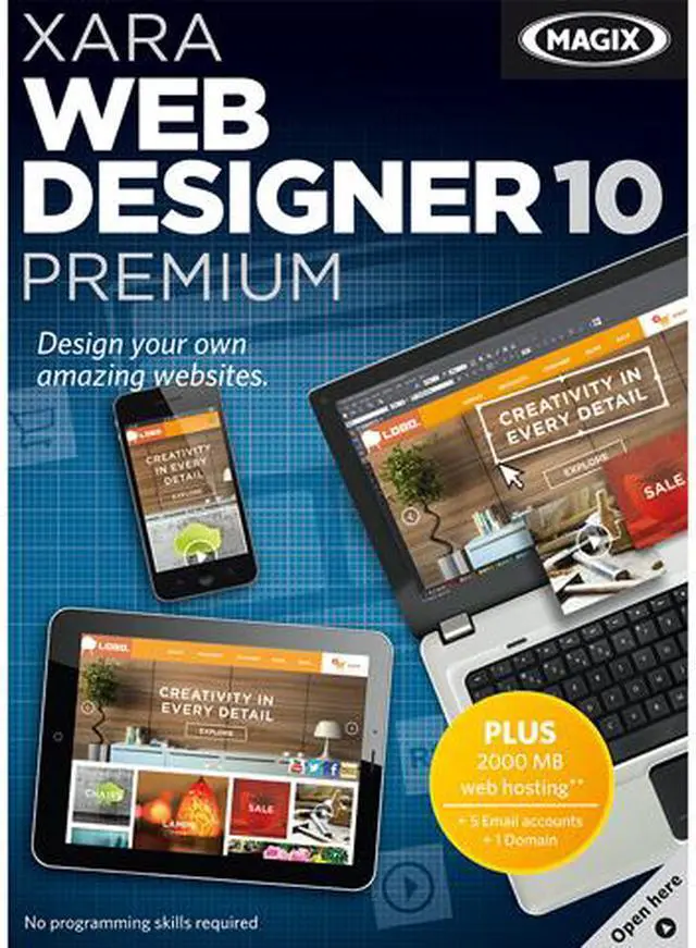 Main image of Xara Web Designer 10 Premium - Download