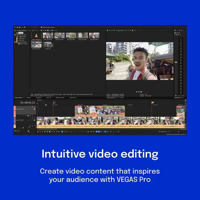 Alt view image 3 of 13 - MAGIX VEGAS Edit 20 - Download