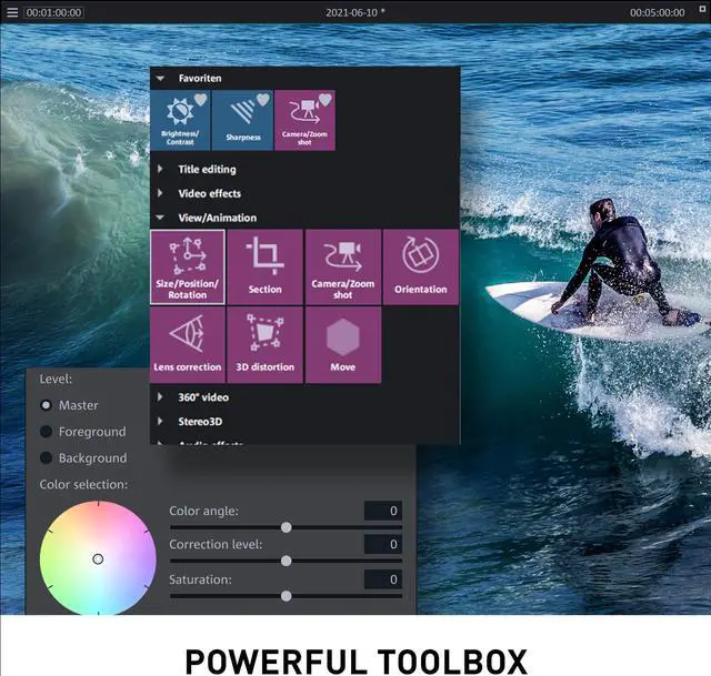 Alt view image 5 of 5 - MAGIX Movie Studio 2023 Suite - Download