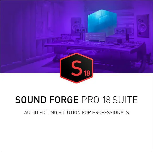 Main image of SOUND FORGE Pro Suite 18 - Download