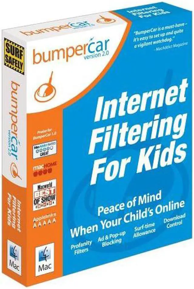Main image of FREEVERSE Bumpercar Browser: Internet Filtering for Kids