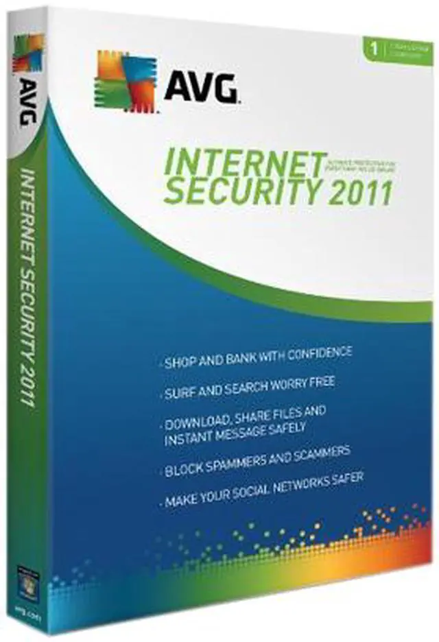 Alt view image 2 of 3 - AVG Internet Security 2011 - 1 User