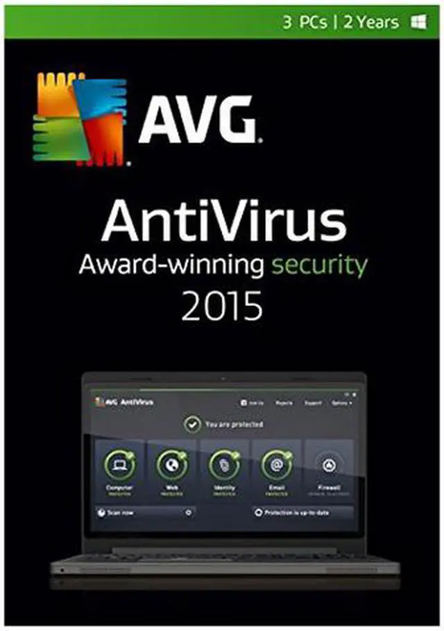 Main image of AVG AntiVirus 2015 - 3 PCs / 2 Years