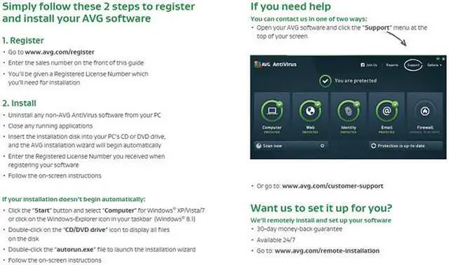Alt view image 4 of 4 - AVG Protection 2015 - Unlimited Devices / 1 Year (Internet Security)