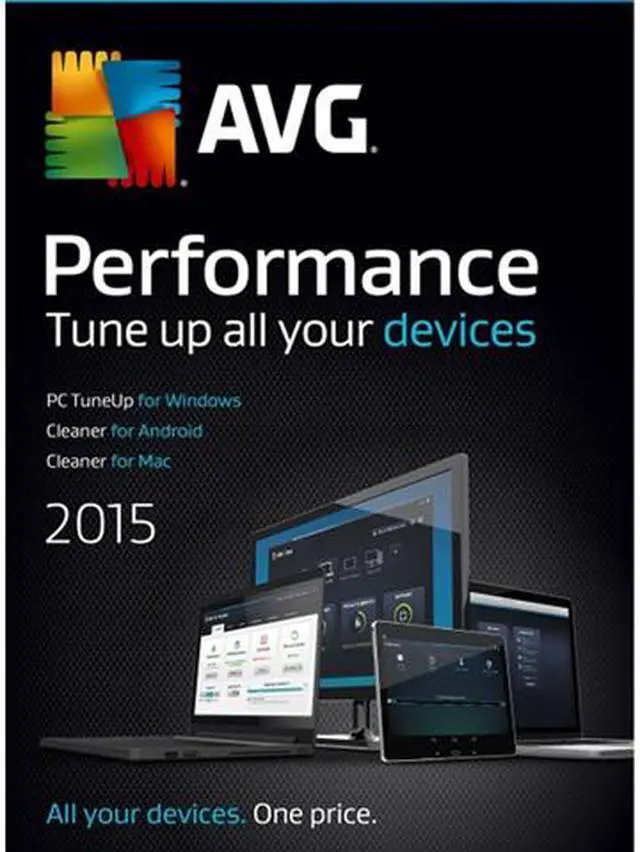 Main image of AVG Performance 2015 - Unlimited Devices / 1 Year
