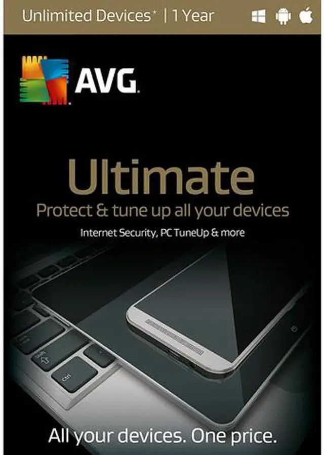 Main image of AVG Ultimate 2016 - Unlimited Devices / 1 Year