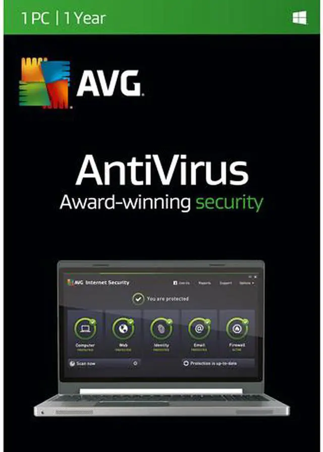 Main image of AVG AntiVirus 2016 1 User 1 Year - Download