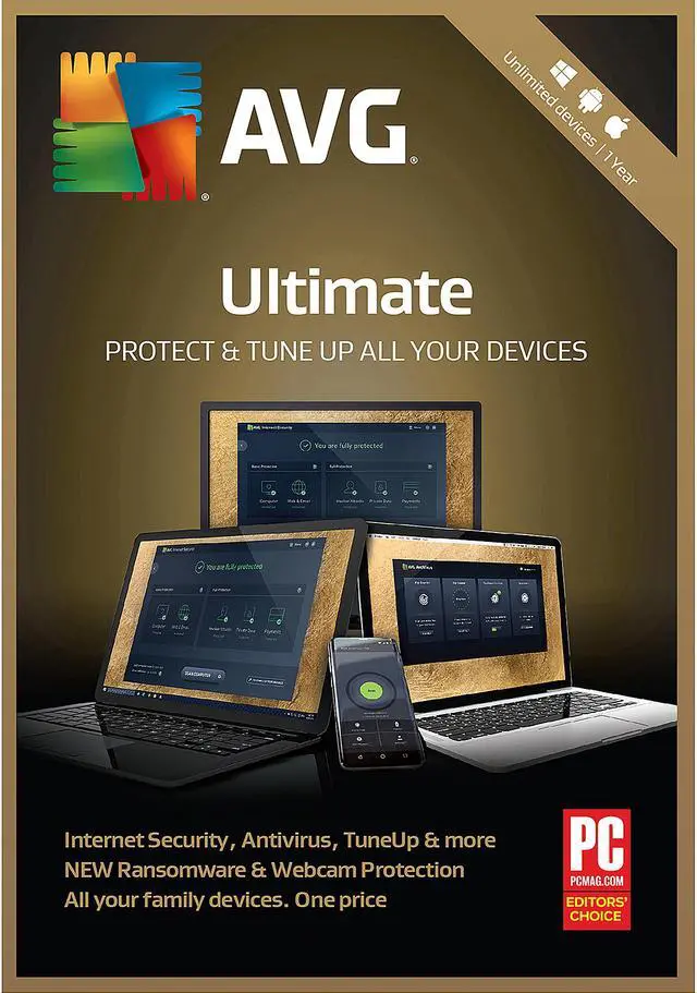 Main image of AVG Ultimate 2019 - Unlimited Devices / 1 Year