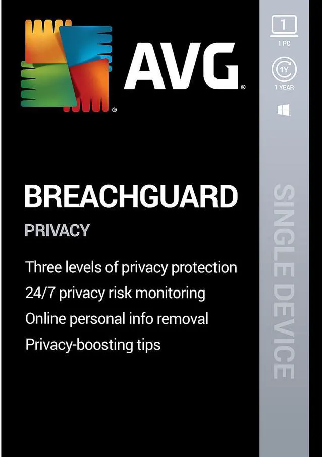 Main image of AVG BreachGuard 1 PC / 1 Year - Download