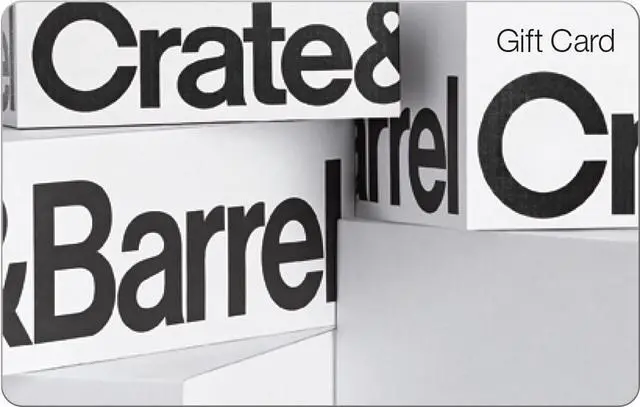 Main image of Crate & Barrel $500 Gift Card (Email Delivery)