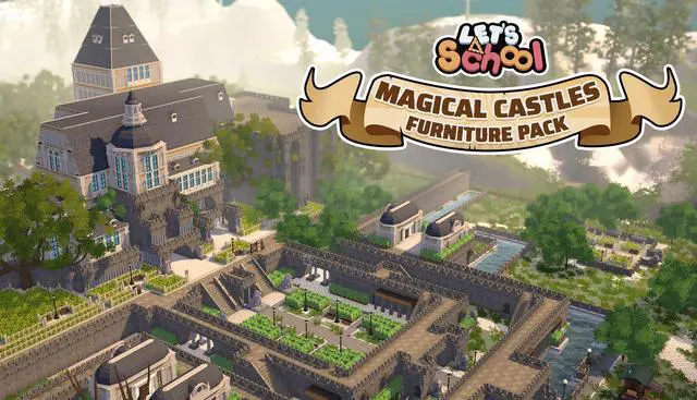 Main image of Let's School - Magical Castles Furniture Pack - PC [Steam Online Game Code]