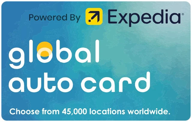 Main image of Global Auto Card Powered by Expedia $25 Gift Card (Email Delivery)