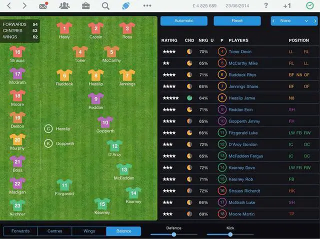 Alt view image 5 of 5 - Pro Rugby Manager 2015 [Online Game Code]