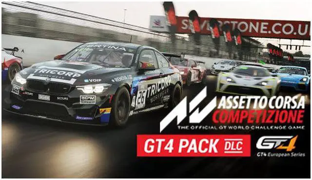 Main image of Assetto Corsa Competizione - GT4 Pack - PC [Steam Online Game Code]