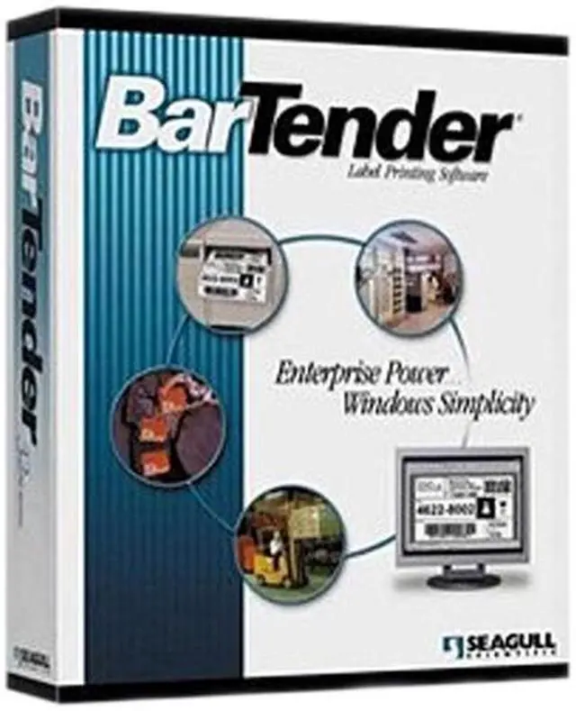 Main image of Seagull Scientific BTP-PRO Bartender Label & RFID Software 10.1 Professional Edition Print Only Edition One User License