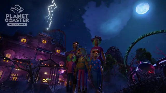 Alt view image 5 of 14 - Planet Coaster - Spooky Pack - PC [Online Game Code]