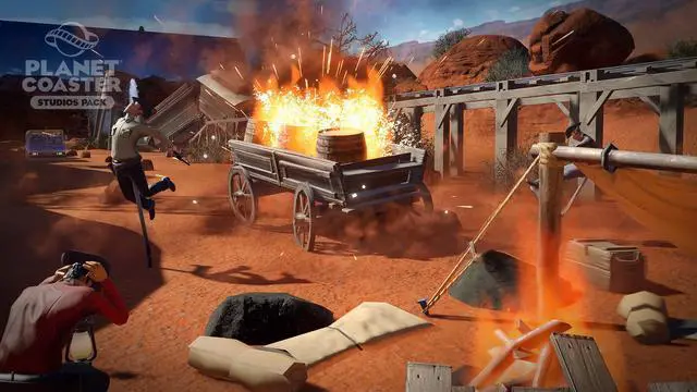 Alt view image 8 of 11 - Planet Coaster - Studios Pack - PC [Online Game Code]