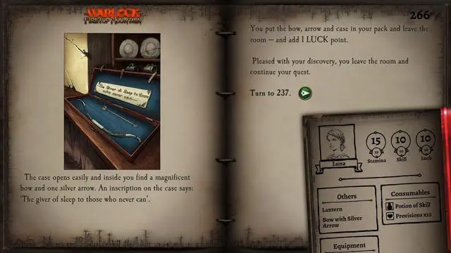 Alt view image 4 of 5 - The Warlock of Firetop Mountain (Fighting Fantasy Classics) - PC [Steam Online Game Code]