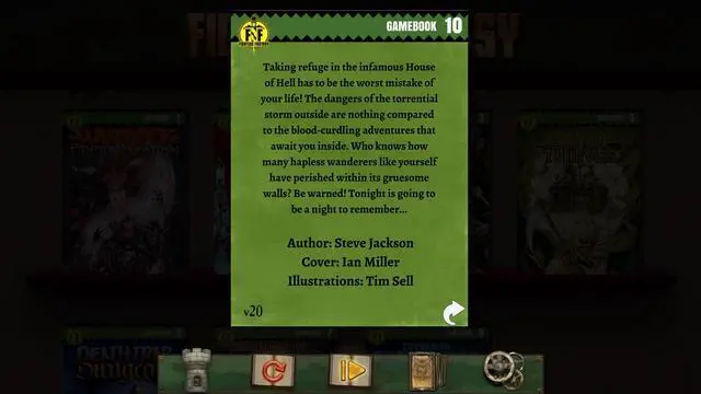 Alt view image 3 of 5 - House of Hell (Fighting Fantasy Classics) - PC [Steam Online Game Code]