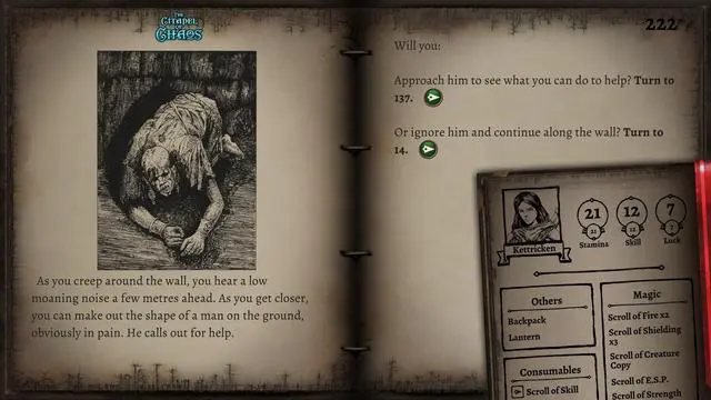 Alt view image 5 of 7 - Citadel of Chaos (Fighting Fantasy Classics) - PC [Steam Online Game Code]